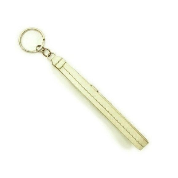 Authentic Salvatore Ferragamo key ring Vera White Silver Woman - Picture 2 of 5